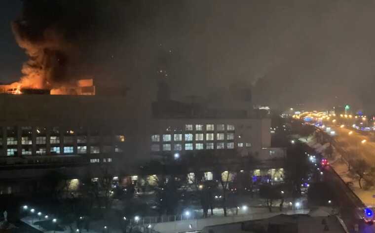 На Микояновском мясокомбинате в Москве произошёл пожар