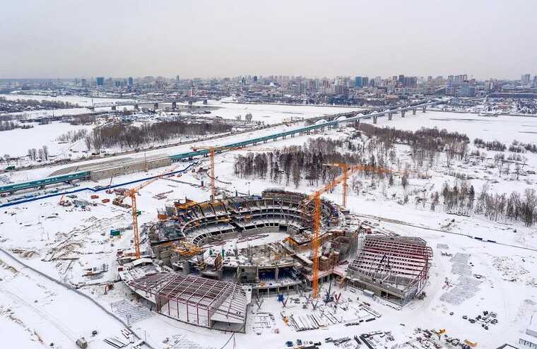 Вокруг строительства Ледового дворца в Новосибирске развели уголовные дела