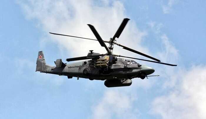 В Азовском море упал российский вертолет Ка-52